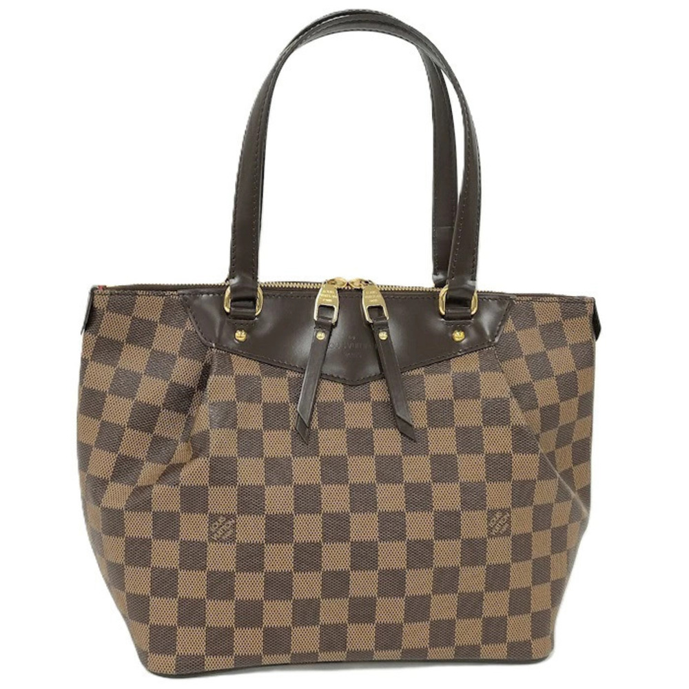 Louis Vuitton Tote Bag Westminster Damier Ebene Brown